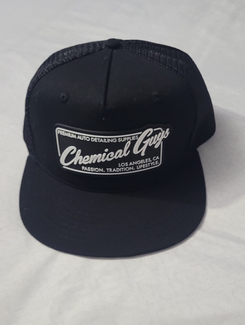 Chemical Guys Black Trucker Cap